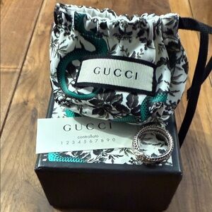 Gucci Silver Serpent Ring